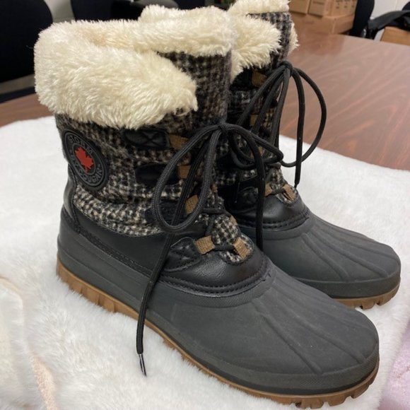 Women's Storm by Cougar Waterproof Lace-Up Boots - Cabin, size 9 - Picture 1 of 14